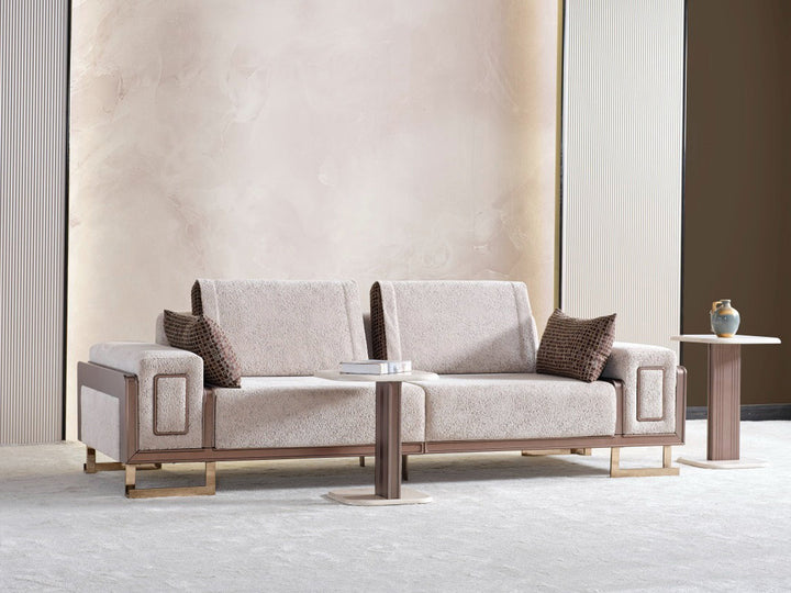 Nirvana Furnia 100" Wide 4 Seater Sofa