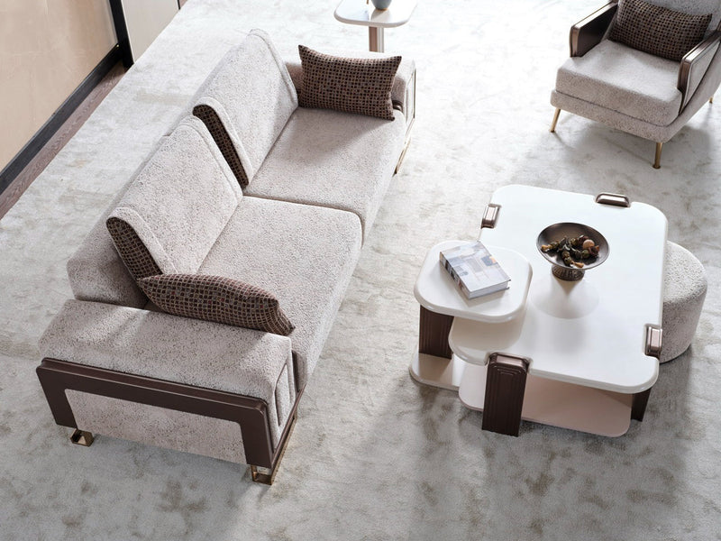 Nirvana Furnia 100" Wide 4 Seater Sofa