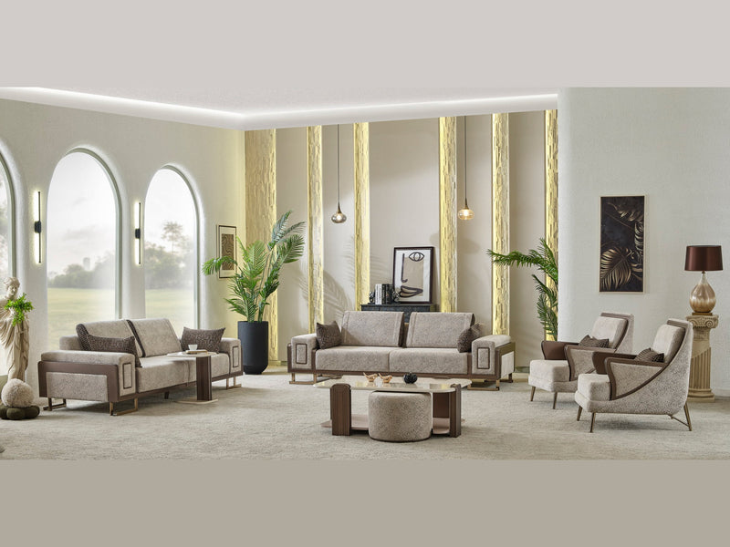 Nirvana Furnia 100" Wide 4 Seater Sofa