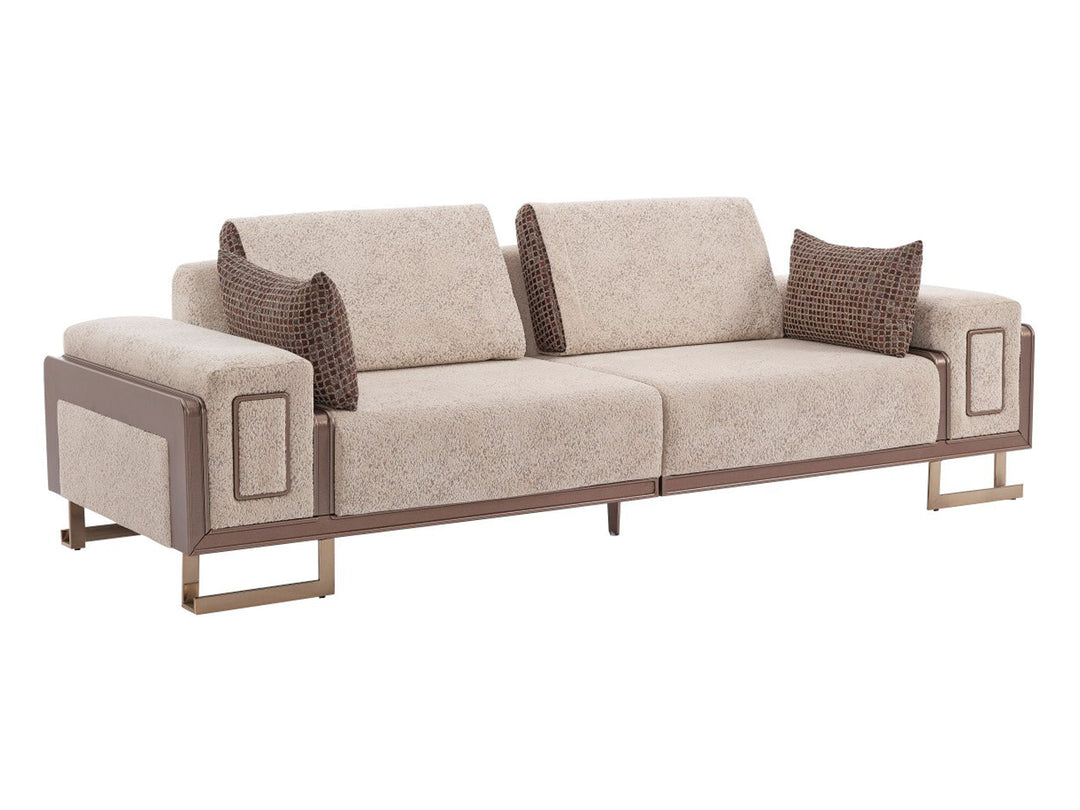 Nirvana Furnia 100" Wide 4 Seater Sofa