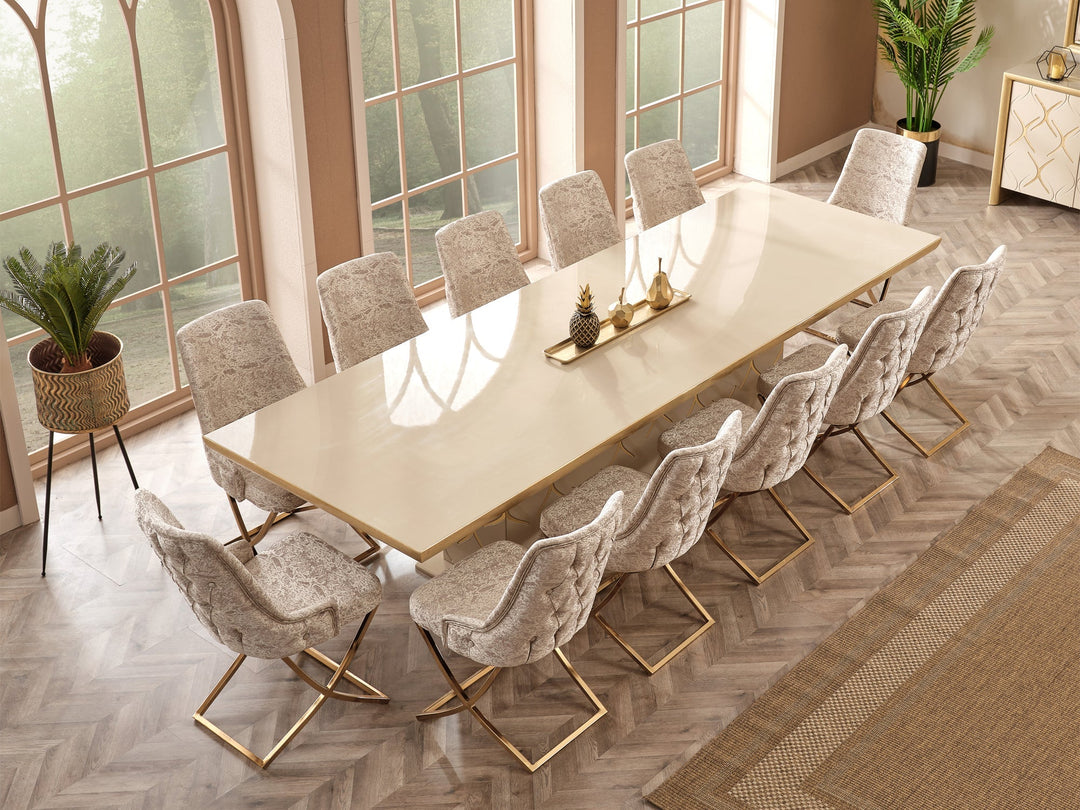 Napoli 12 Person Dining Room Set