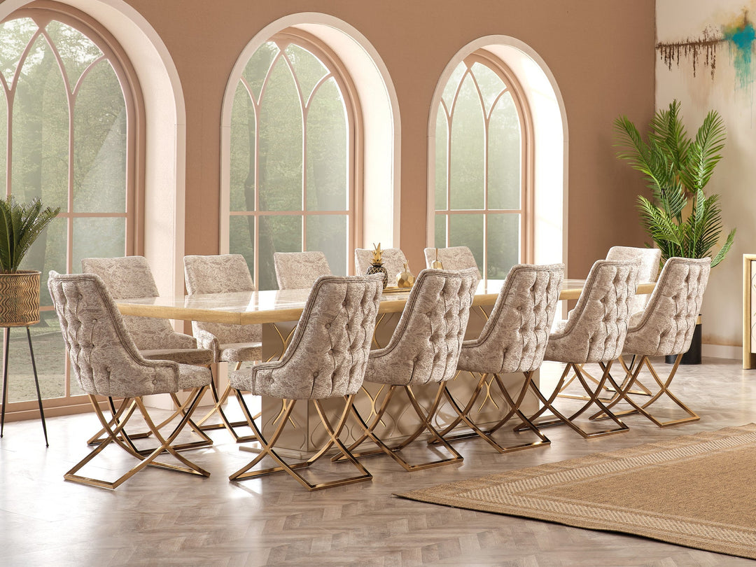 Napoli 12 Person Dining Room Set