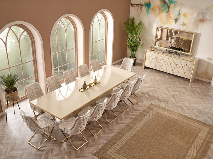 Napoli 12 Person Dining Room Set