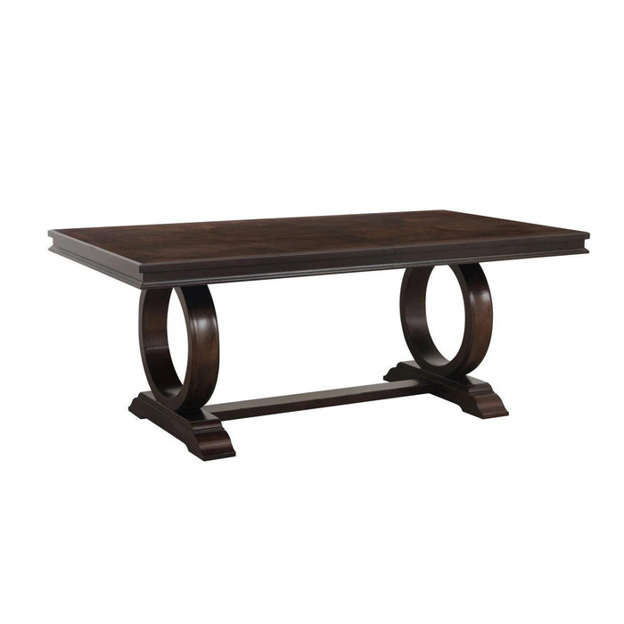 Oratorio Rectangular Dining Room Set In Dark Cherry | Homelegance
