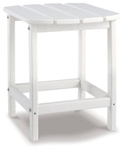 Sundown Treasure White Adirondack Chair with End Table from Ashley - DMV Furniture