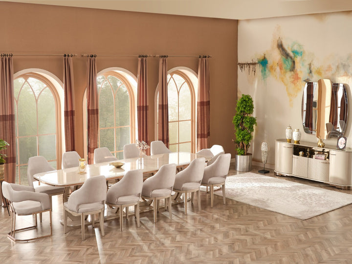 Paris 12 Person Dining Room Set