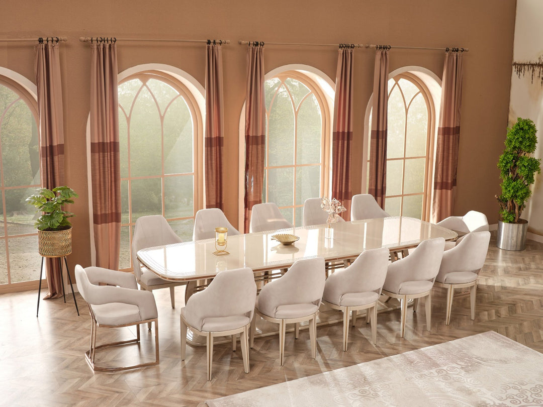 Paris 12 Person Dining Room Set