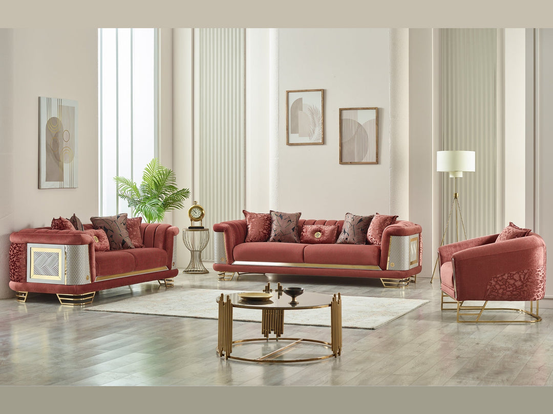 Romances 80" Wide Square Arm Loveseat