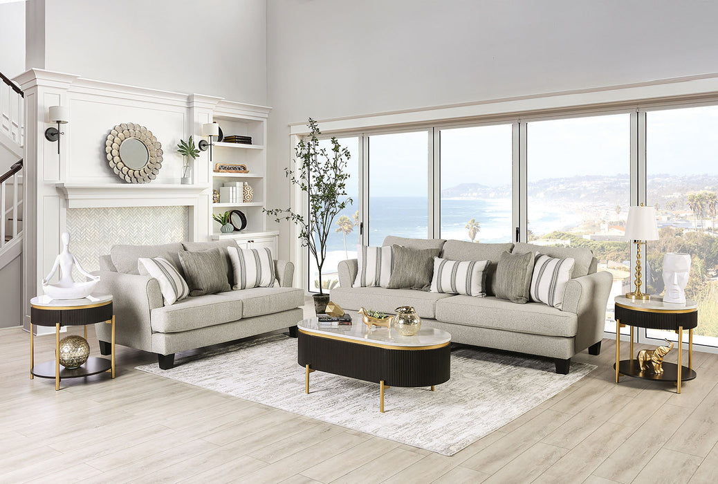 Ealing Beige/Ivory Sofa