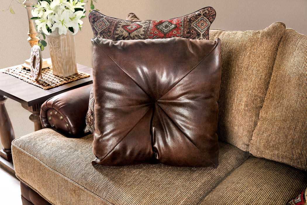 Fletcher Brown/Tan Sofa