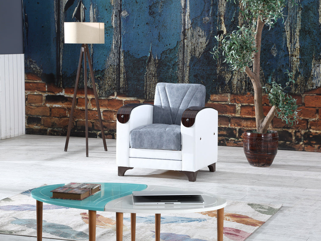 Senem 40" Wide Convertible Armchair