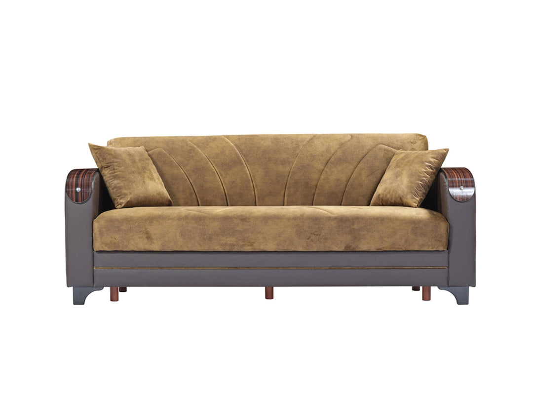 Senem 86" Wide Convertible Sofa