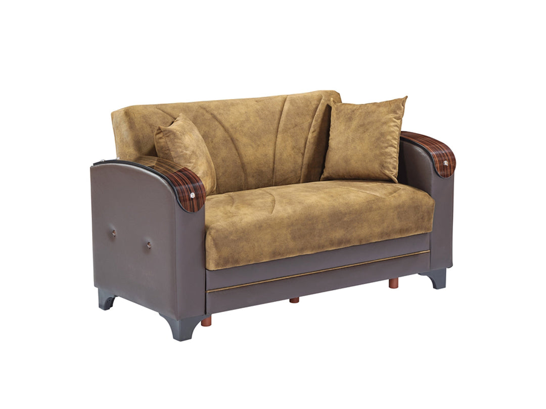 Senem 66" Wide Convertible Loveseat