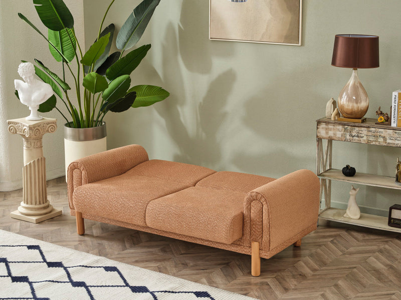 Sohoo 74" Wide Convertible Loveseat