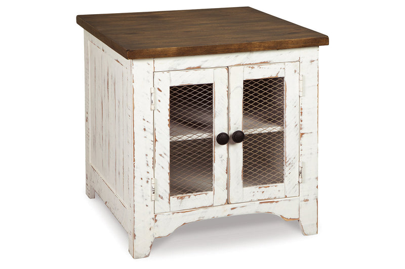 Wystfield White/Brown Coffee Table and 2 End Tables -  Ashley - DMV Furniture