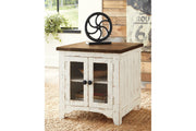 Wystfield White/Brown Coffee Table and 2 End Tables -  Ashley - DMV Furniture