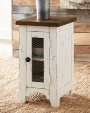 Wystfield White/Brown Coffee Table with 2 End Tables from Ashley - DMV Furniture