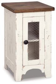 Wystfield White/Brown Coffee Table with 2 End Tables from Ashley - DMV Furniture