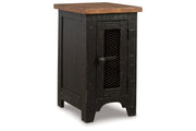 Valebeck Black/Brown Coffee Table and 2 Chairside End Tables -  Ashley - DMV Furniture