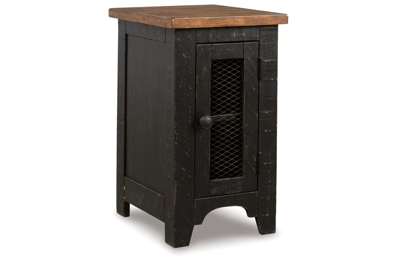 Valebeck Black/Brown Coffee Table and 2 Chairside End Tables -  Ashley - DMV Furniture