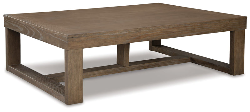 Cariton Coffee Table with 2 End Tables in Gray from Ashley - DMV Furniture