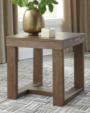 Cariton Coffee Table with 2 End Tables in Gray from Ashley - DMV Furniture