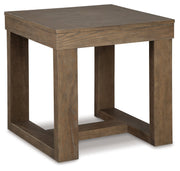 Cariton Coffee Table with 2 End Tables in Gray from Ashley - DMV Furniture