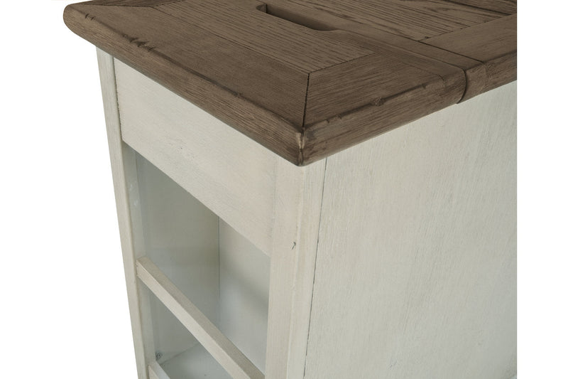 Bolanburg Two-tone Coffee Table and 2 Chairside End Tables -  Ashley - DMV Furniture