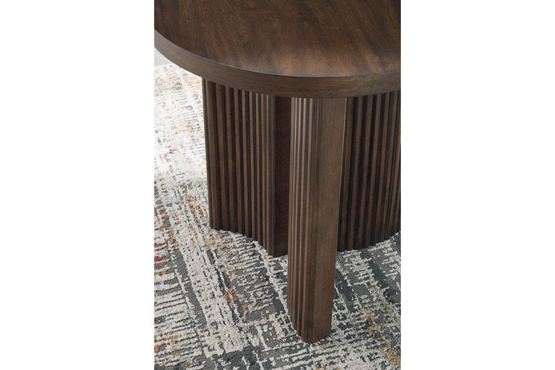 Korestone  Coffee Table and 2 End Tables -  Ashley - DMV Furniture