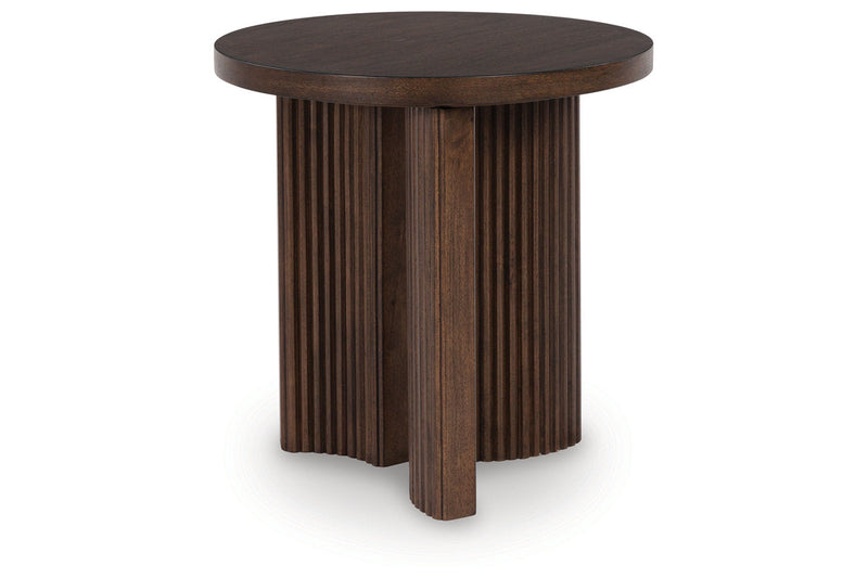 Korestone  Coffee Table and 2 End Tables -  Ashley - DMV Furniture