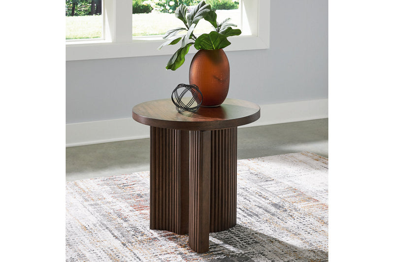 Korestone  Coffee Table and 2 End Tables -  Ashley - DMV Furniture