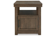 Boardernest Brown Coffee Table and 2 End Tables -  Ashley - DMV Furniture