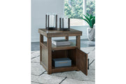 Boardernest Brown Coffee Table and 2 End Tables -  Ashley - DMV Furniture