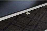 Gardoni White/Black Coffee Table and 2 Chairside End Tables -  Ashley - DMV Furniture