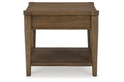 Roanhowe Brown Coffee Table and 2 End Tables -  Ashley - DMV Furniture
