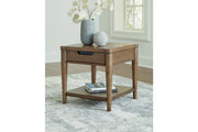 Roanhowe Brown Coffee Table and 2 End Tables -  Ashley - DMV Furniture