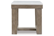 Loyaska Brown/Ivory Coffee Table and 2 End Tables -  Ashley - DMV Furniture