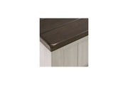 Darborn Gray/Brown Lift-top Coffee Table and 2 Chairside End Tables -  Ashley - DMV Furniture