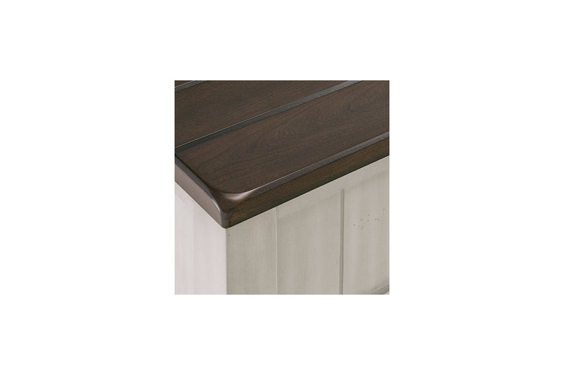 Darborn Gray/Brown Lift-top Coffee Table and 2 Chairside End Tables -  Ashley - DMV Furniture