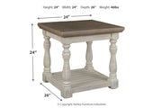 Havalance Gray/White Coffee Table and 2 End Tables -  Ashley - DMV Furniture