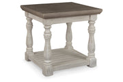 Havalance Gray/White Coffee Table and 2 End Tables -  Ashley - DMV Furniture