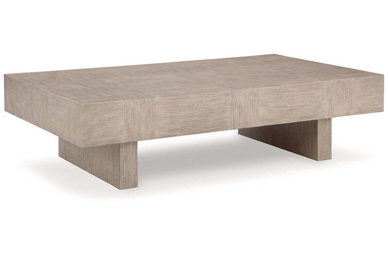 Jorlaina Light Grayish Brown Coffee Table and 2 End Tables -  Ashley - DMV Furniture