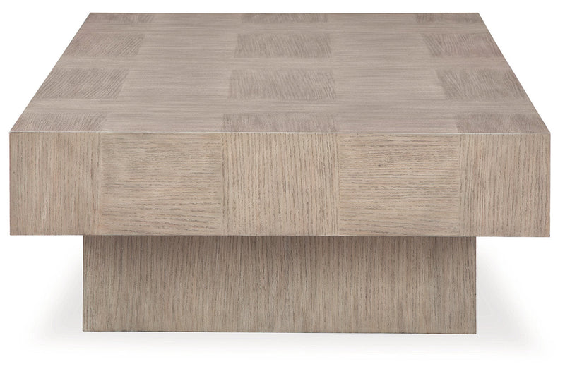 Jorlaina Light Grayish Brown Coffee Table and 2 End Tables -  Ashley - DMV Furniture