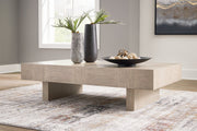 Jorlaina Light Grayish Brown Coffee Table and 2 End Tables -  Ashley - DMV Furniture