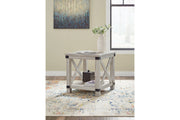 Carynhurst Whitewash Coffee Table and 2 End Tables -  Ashley - DMV Furniture