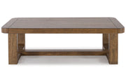 Cabalynn Light Brown Coffee Table and 2 End Tables -  Ashley - DMV Furniture