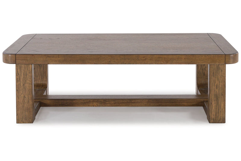 Cabalynn Light Brown Coffee Table and 2 End Tables -  Ashley - DMV Furniture