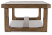 Cabalynn Light Brown Coffee Table and 2 End Tables -  Ashley - DMV Furniture