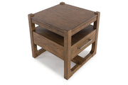 Cabalynn Light Brown Coffee Table and 2 End Tables -  Ashley - DMV Furniture