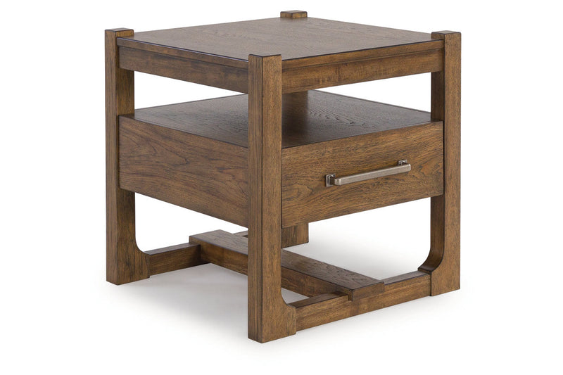 Cabalynn Light Brown Coffee Table and 2 End Tables -  Ashley - DMV Furniture